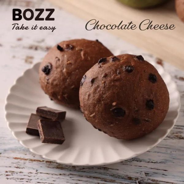 【BOZZ-穀物系列】可可晨光乳酪穀物包(1袋2入) 