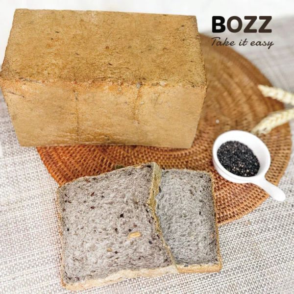 【BOZZ-穀物系列】芝麻穀物吐司(單條裝，不切片)-奶素 