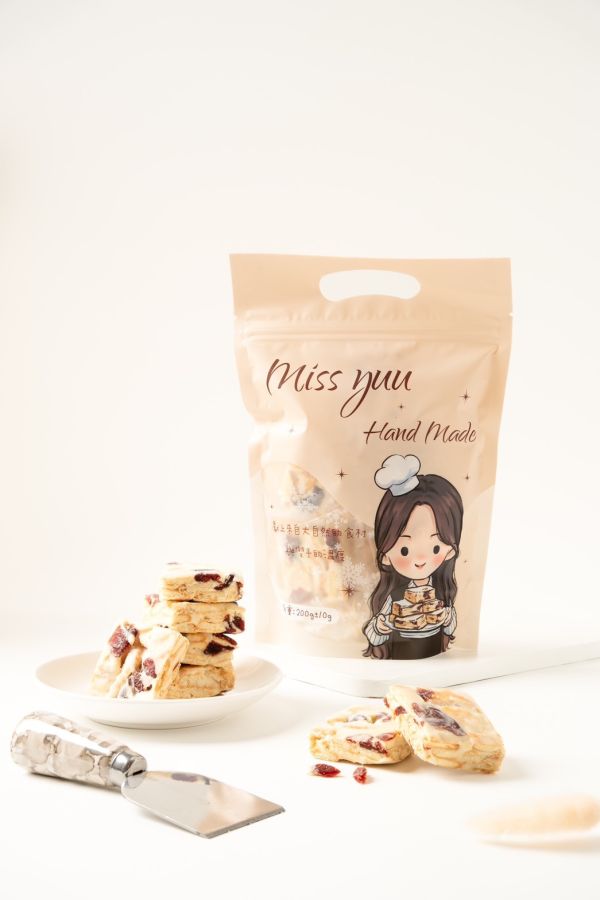 手做原味雪Q餅200g 雪花餅 雪Q餅 手做 手工 限量