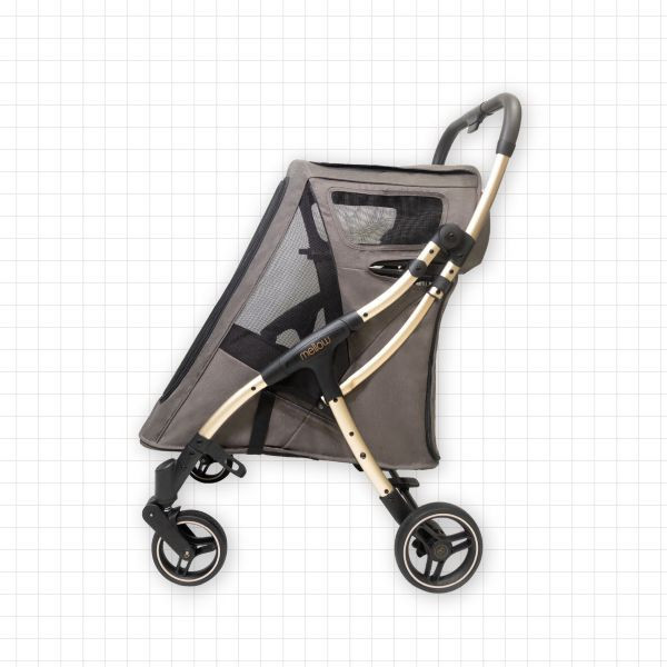 Puff 全方位寵物推車 - 摩卡棕 Mocha 