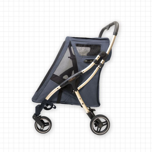 Puff 全方位寵物推車 - 芝麻黑 Sesame 