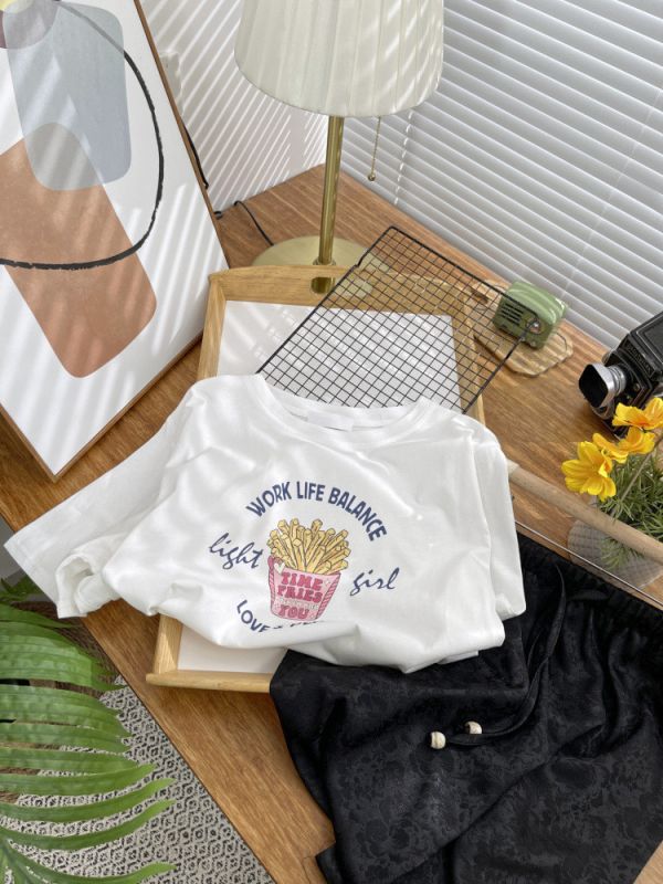 (預購)可愛薯條短袖 