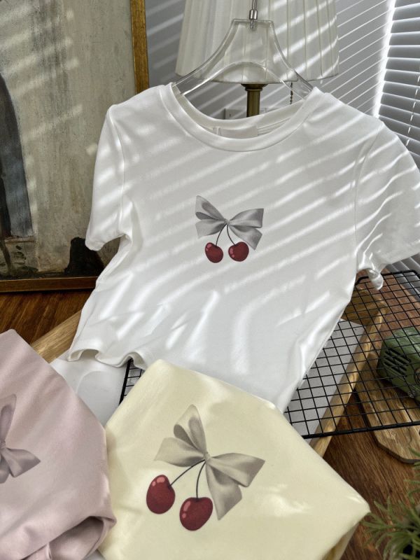 (預購)可愛櫻桃短袖 