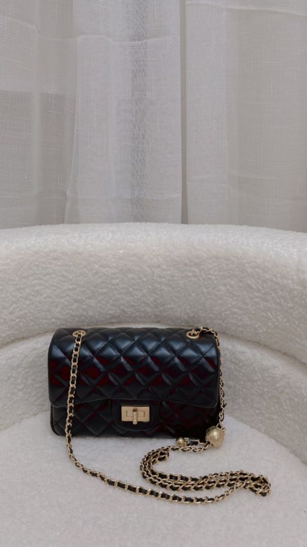 真皮高質感菱格包 