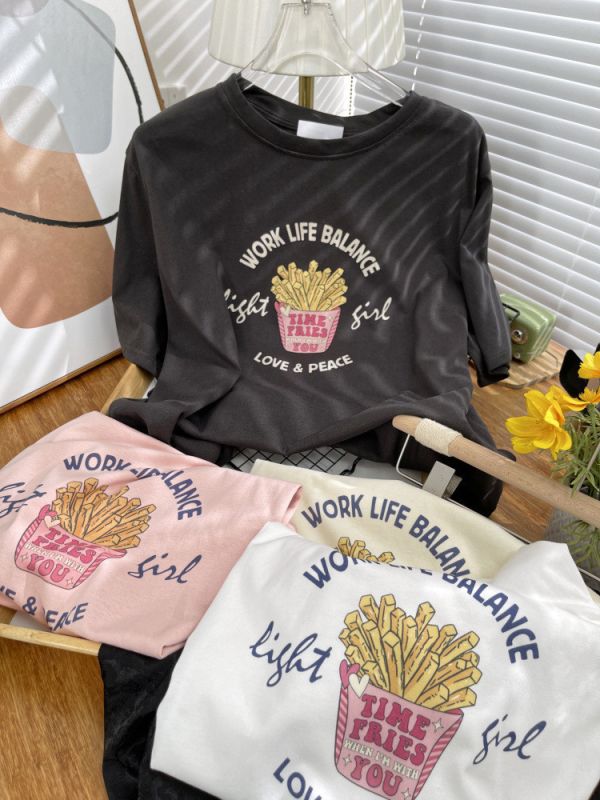 (預購)可愛薯條短袖 