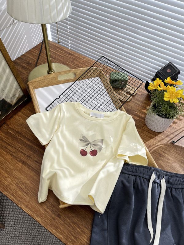 (預購)可愛櫻桃短袖 