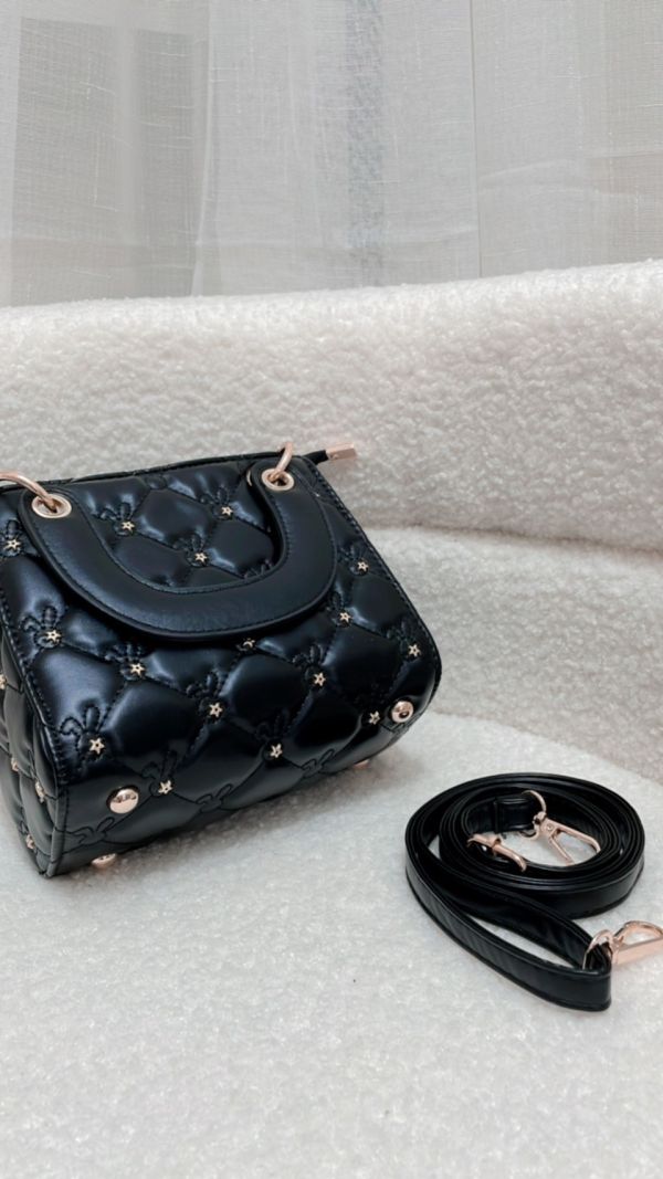 小星星菱格小方包 