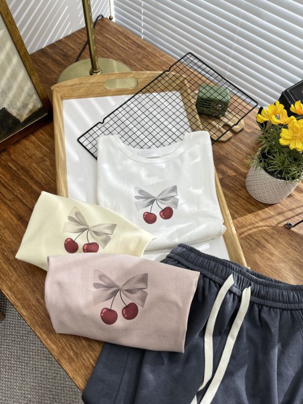 (預購)可愛櫻桃短袖 