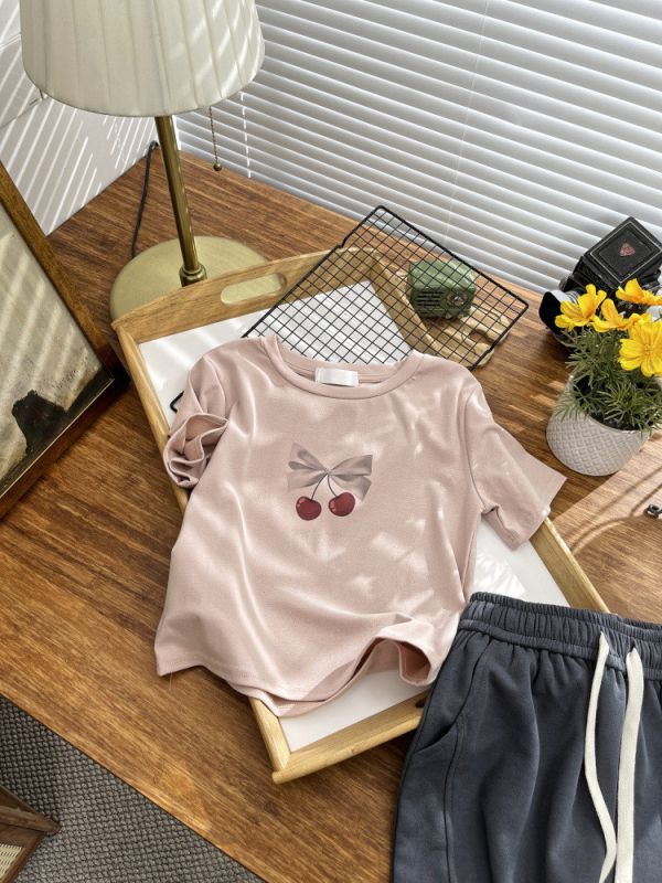 (預購)可愛櫻桃短袖 