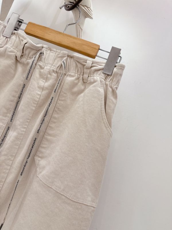 厚磅開岔設計A字長裙 A字長裙,抽繩長裙,高腰長裙,休閒長裙,口袋長裙,厚磅長裙,修身長裙,日常穿搭裙