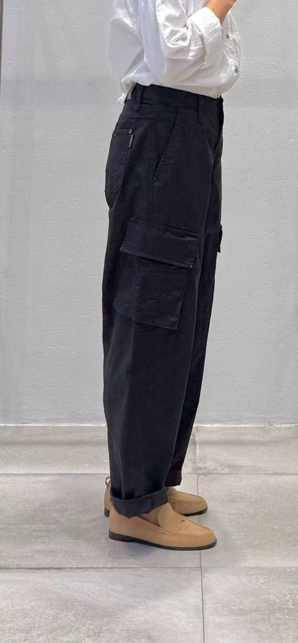 俐挺雙袋工裝褲 工裝褲,雙口袋長褲,女裝工裝褲,直筒長褲,寬版長褲,立體口袋設計
