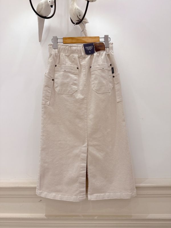 厚磅開岔設計A字長裙 A字長裙,抽繩長裙,高腰長裙,休閒長裙,口袋長裙,厚磅長裙,修身長裙,日常穿搭裙