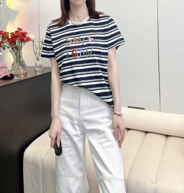 Le molt 棉麻彩字潮感Tee 棉麻T恤,韓系穿搭,街頭風T恤,寬鬆短袖,夏季T恤推薦,刺繡字母T,休閒百搭上衣,女生T恤,