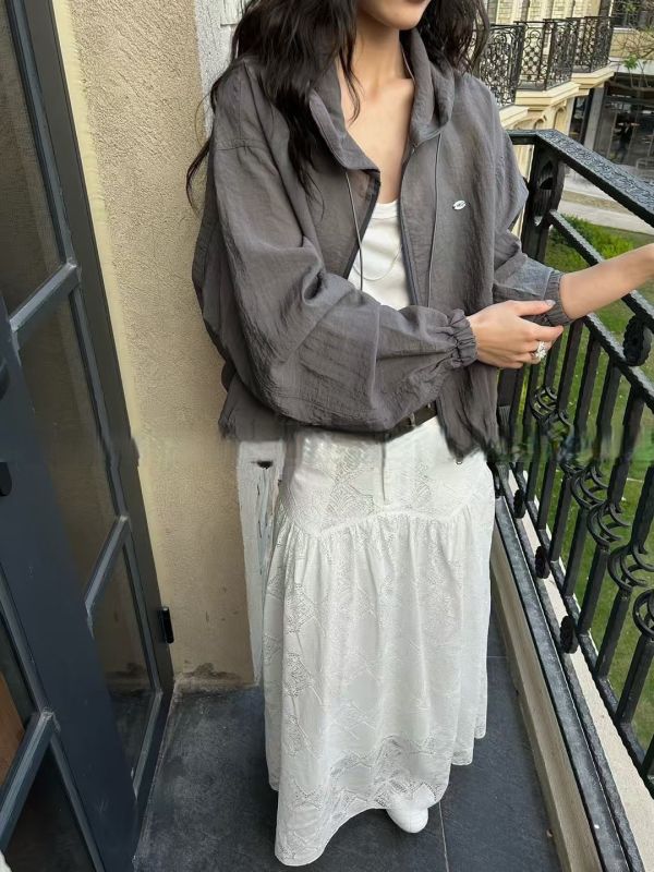 Le molt 晨光輕羽・涼感薄款防曬連帽外套 防曬連帽外套