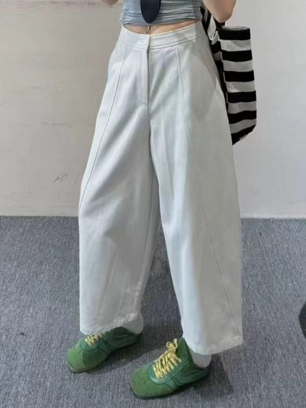Le molt 精緻顯瘦收腰寬褲·優雅流暢剪裁 收腰寬褲