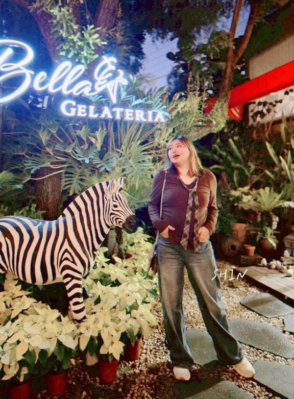 格子領緞帶上衣(黑/咖) 