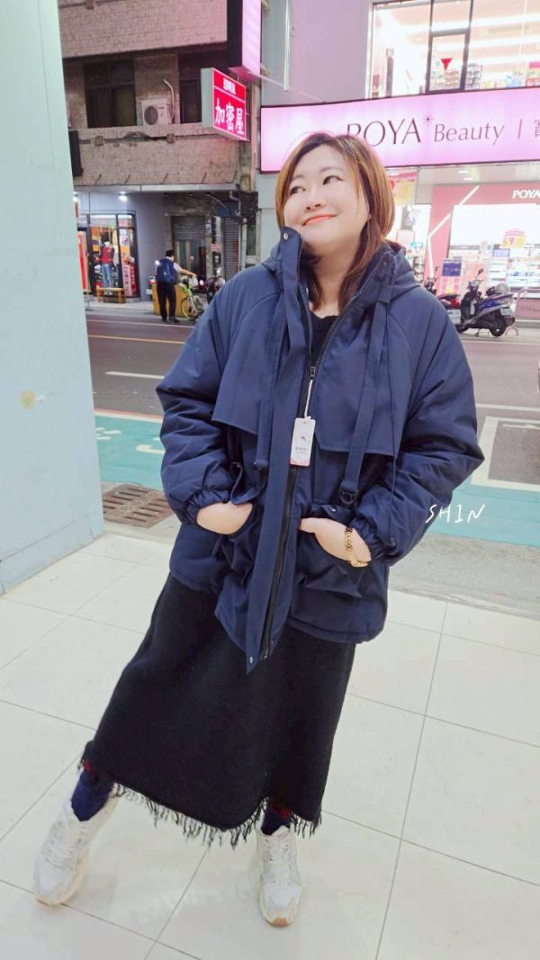 帥帥刷絨衝鋒外套(黑/深藍/水泥灰/淺藍) 