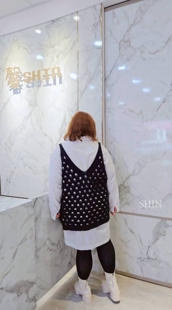 大洞洞針織背心(杏/灰/黑) 