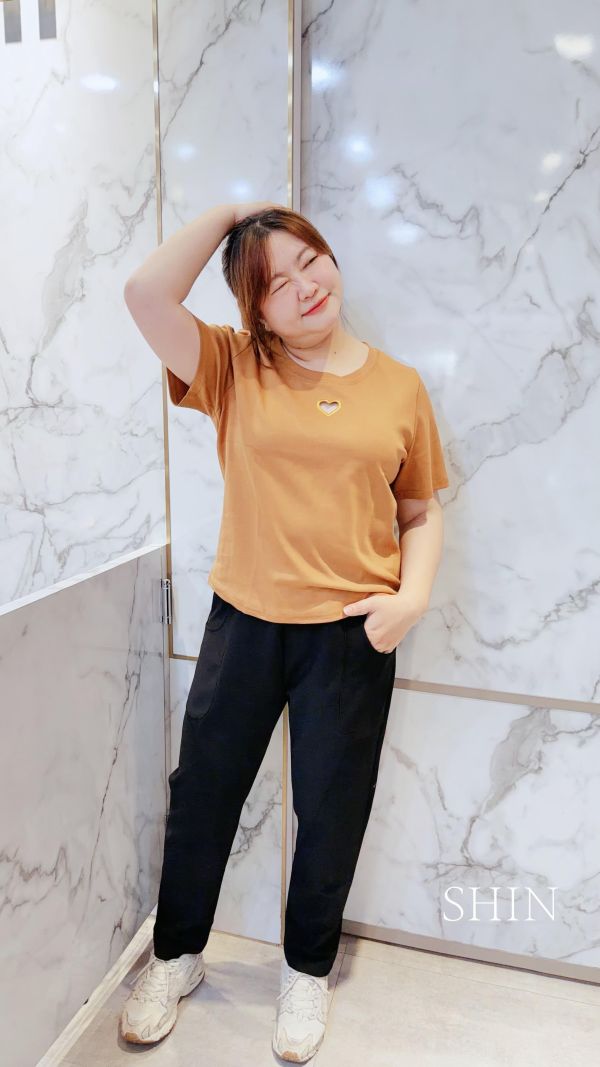 大口袋小小直筒挺布西裝褲 