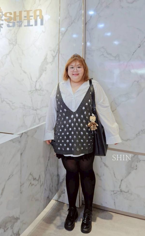 大洞洞針織背心(杏/灰/黑) 