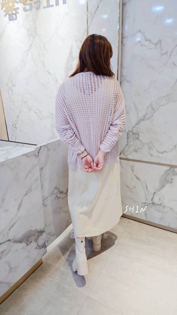 雙面穿軟軟背心裙(黑/杏) 