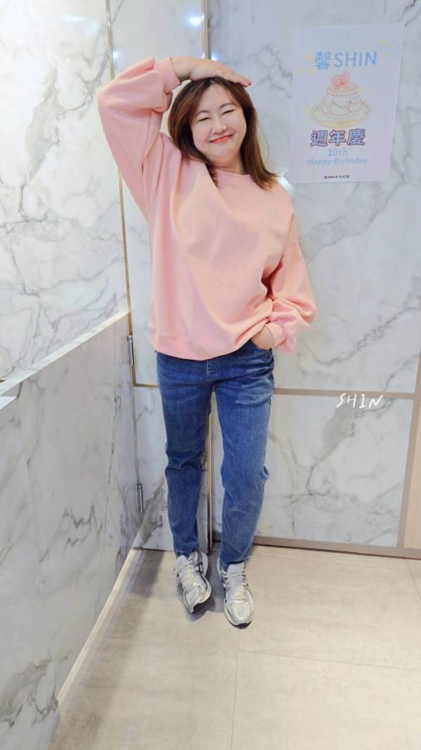 基本款大學T(橘/咖/花灰/白灰/淡粉/寶藍) 