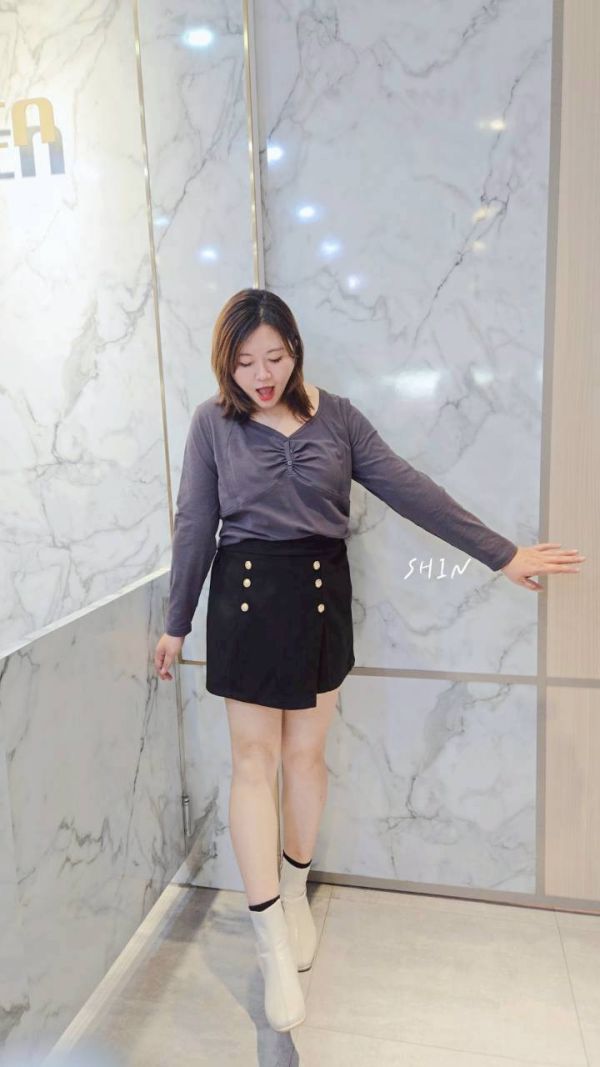 金釦顯瘦必買褲裙 