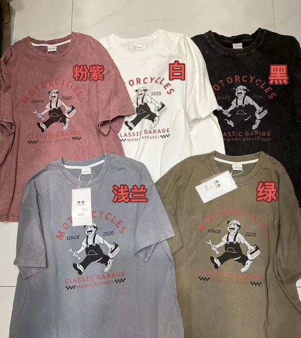 雪花工具人T(黑/粉紫/白/淺藍) 