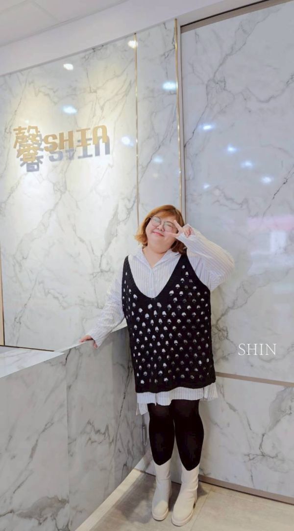 大洞洞針織背心(杏/灰/黑) 