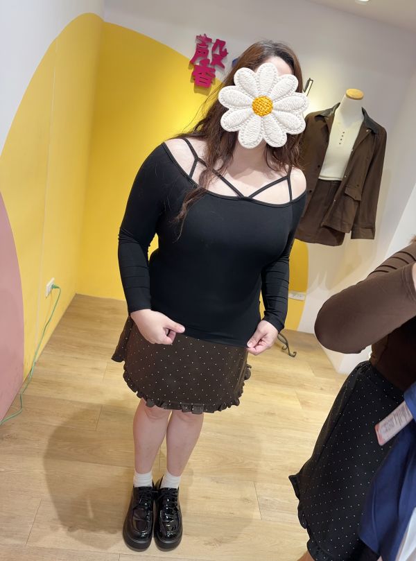 性感的交叉線BRA T(黑/咖/深藍/白) 