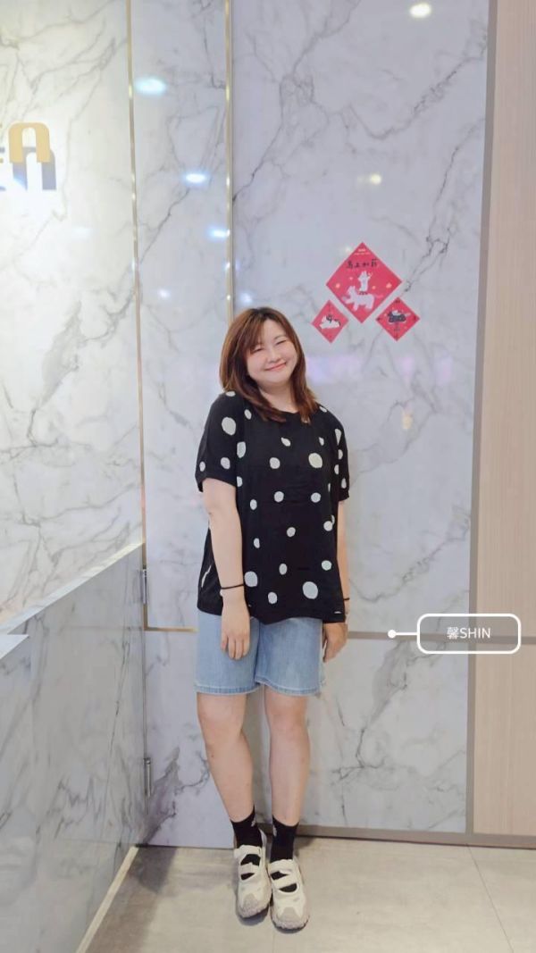 日系大小點點竹節棉麻上衣(綠/黑) 