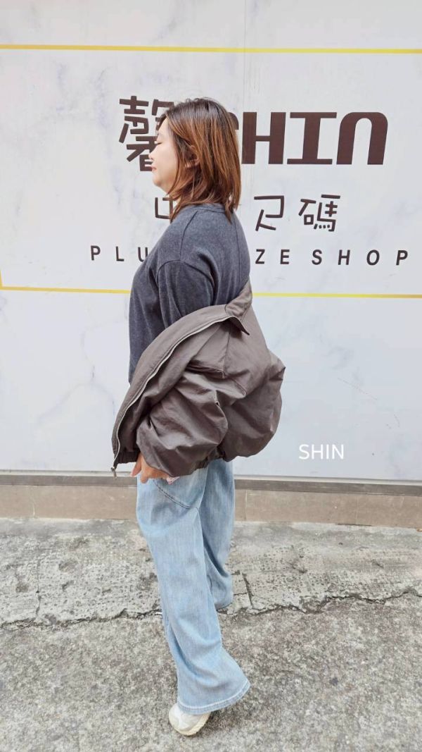 立體拉鍊鋪棉軍外套(綠/杏/黑) 