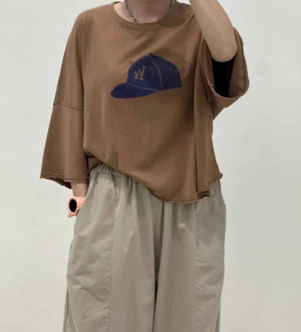 正韓LA小帽T(白/咖/灰） 