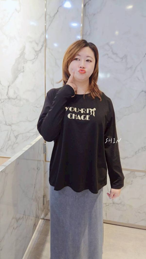 冰瓷棉英字必買T(紅/黑) 