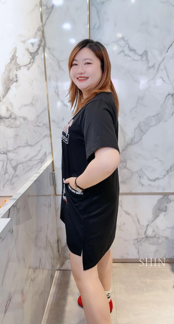 小可愛系口袋熊熊長版T 
