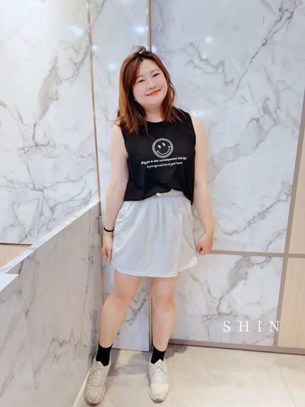 山本工裝裙褲(淺藍/灰/深藍) 