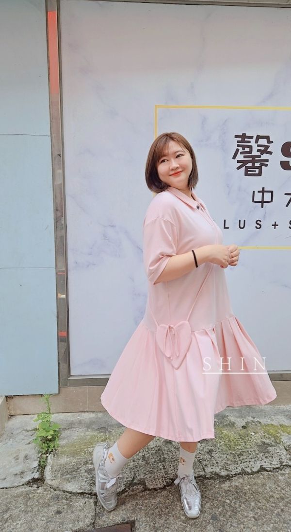 愛心包包POLO裙(黑/卡其/粉) 