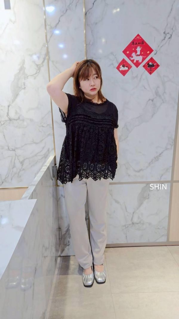 好看的小老爺西裝褲(黑/灰/杏) 