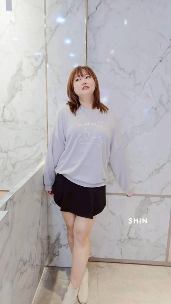 長腿瘦瘦挺布褲裙(黑/白) 