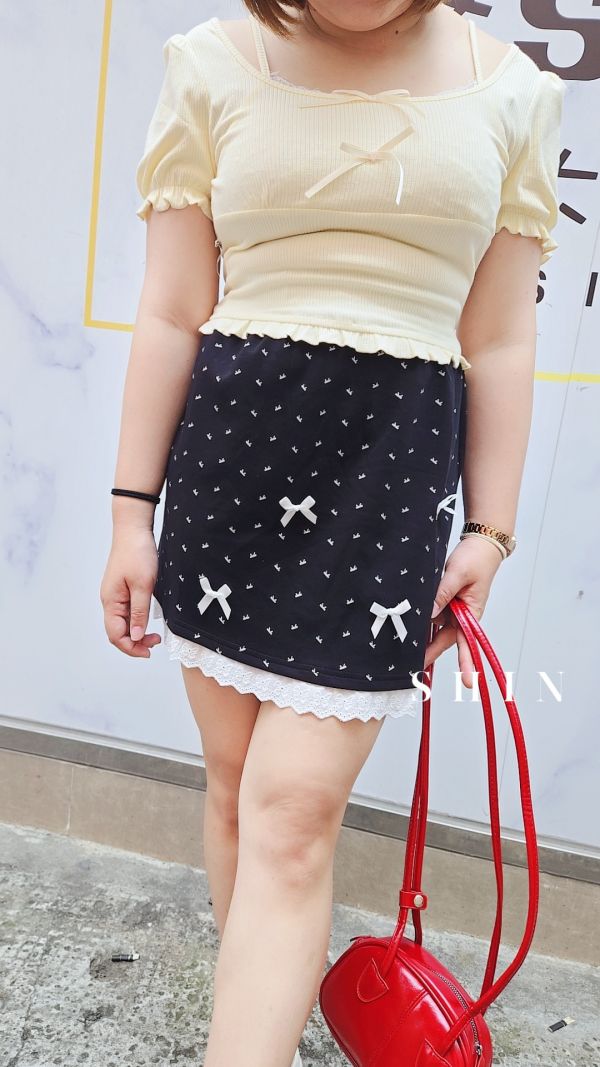 蝴蝶小花短裙 