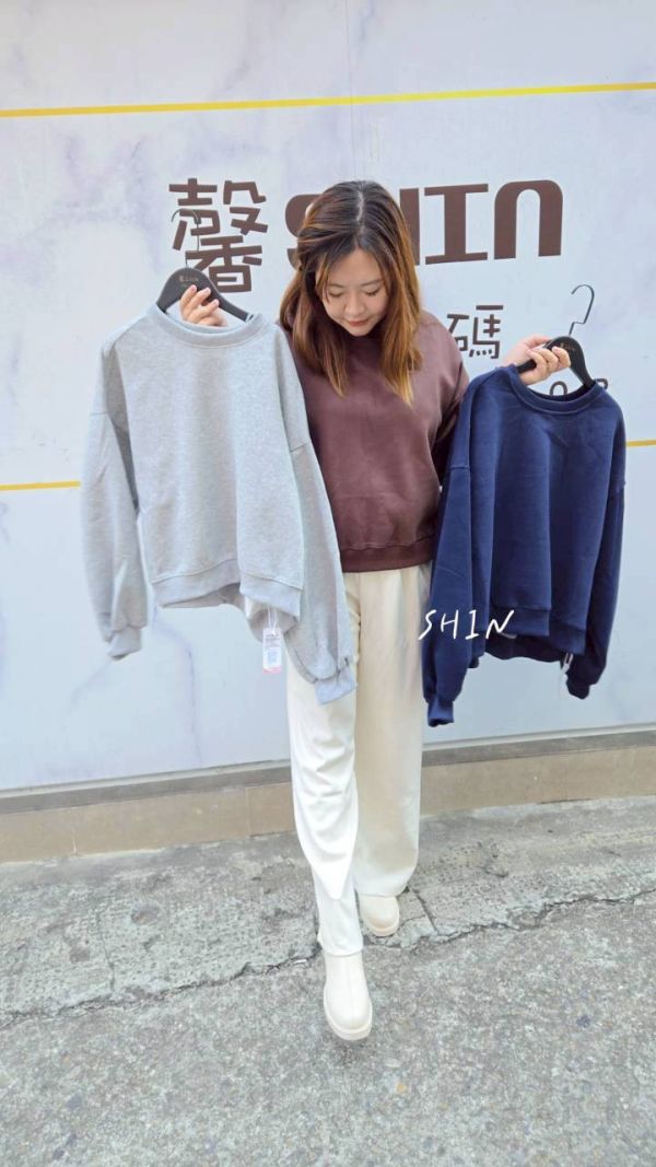 短版素大T(咖/黑/灰/寶藍/黃/藍/杏/粉) 