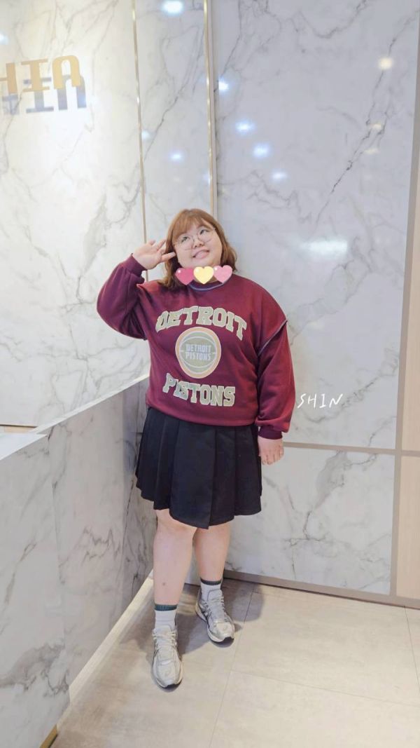 正韓小刷毛美式背7大T(紅/灰/藍) 