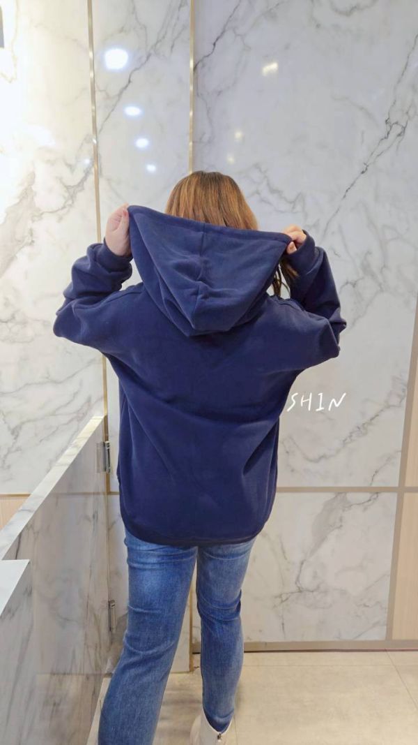 西雅圖帽T(黑/咖/米灰/深藍/粉) 