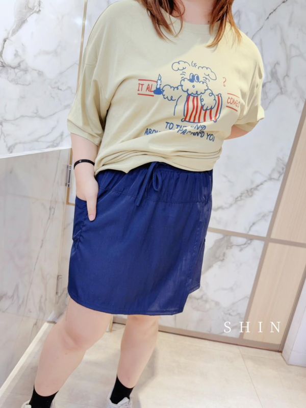 山本工裝裙褲(淺藍/灰/深藍) 