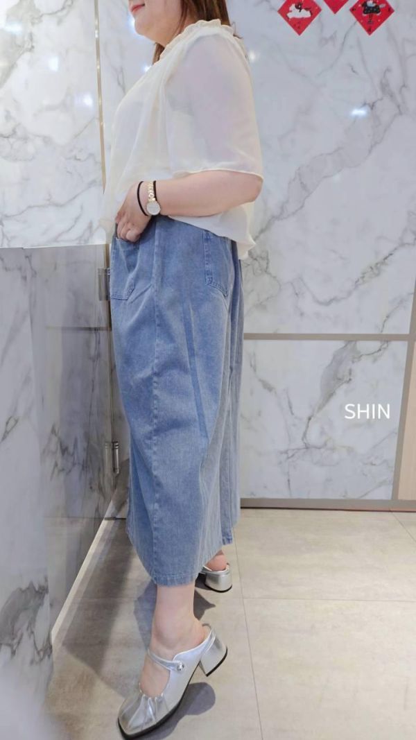 誰都要有的那件前口袋牛仔長裙(淺/深) 