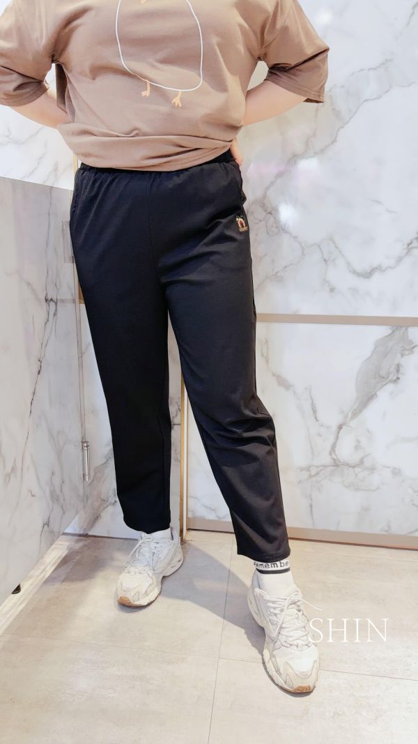 涼感彩虹九分哈倫褲 