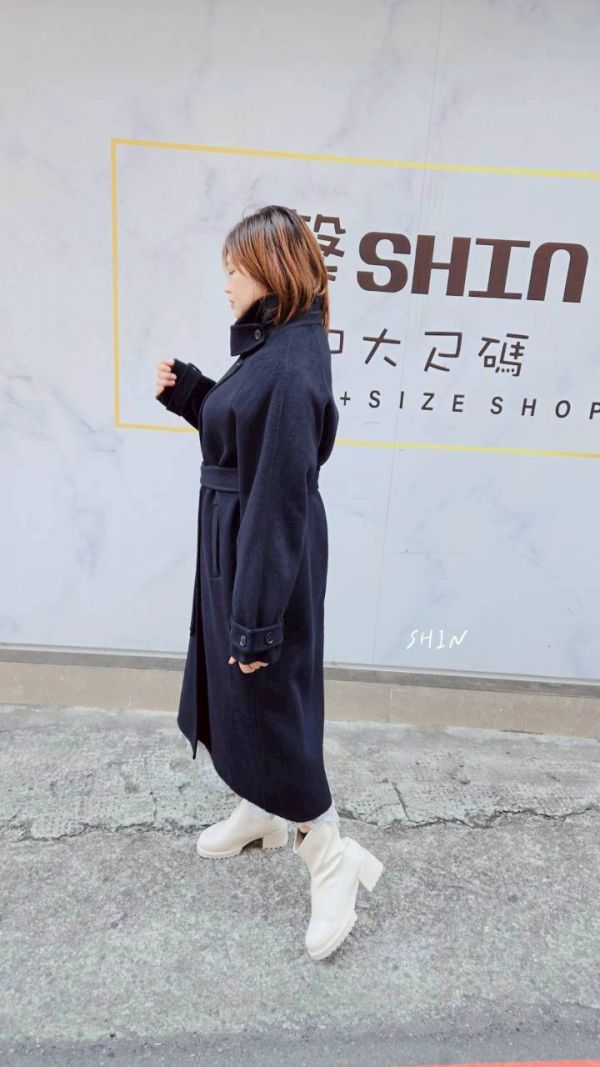 高級感雙面羊絨大衣 