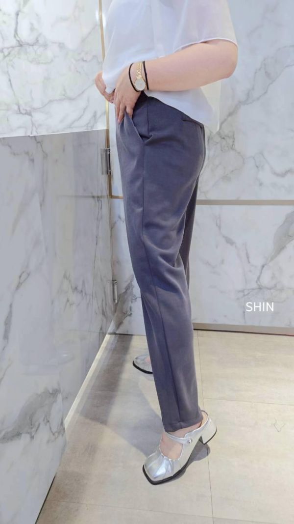 好看的小老爺西裝褲(黑/灰/杏) 