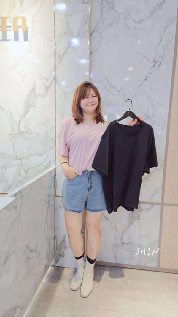 後口袋蝴蝶結牛仔短褲 