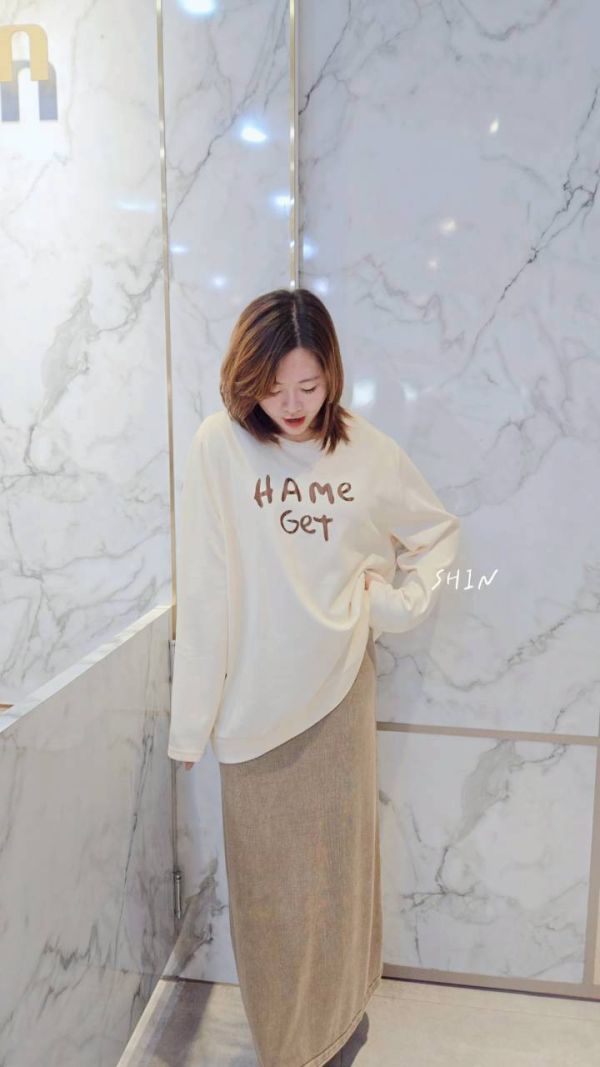 HAME曼巴棉T(杏/灰) 